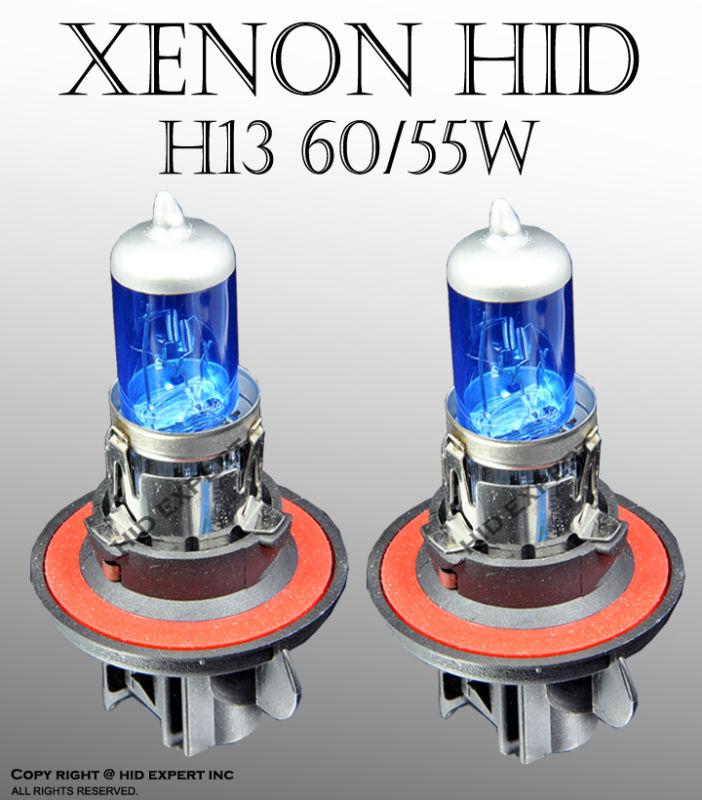 H13 65w pair high or low beam light xenon hid white universal bulbs mw3alb usdot