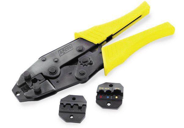 Accel 300+ adjustable heavy duty crimp tool universal