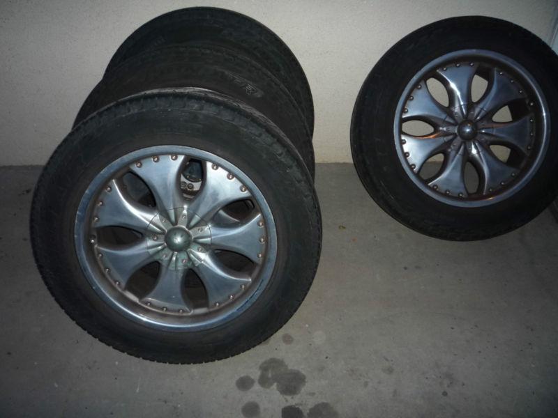 20 inch rims wheels chevy truck ford f150 alba karma