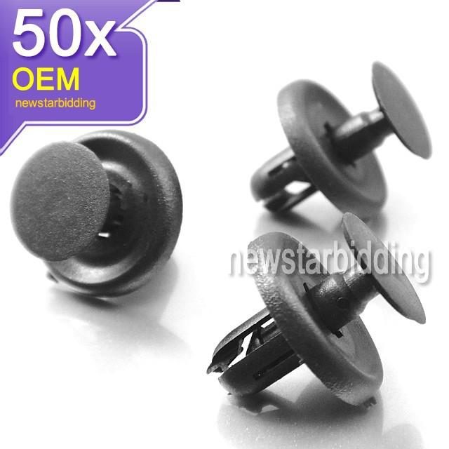 50x oem quality lexus toyota engine under cover retainer clips pn: 90467-07201