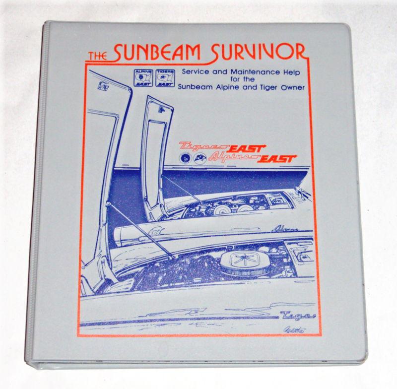 Sunbeam survivor - service & maintenance for the sunbeam alpine & tiger owner