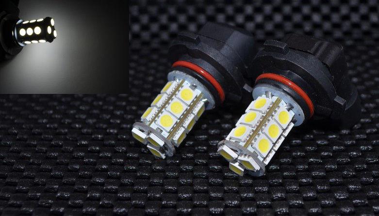 2pc 9006 hb4 18 smd high power super white led bulb  fog lamps