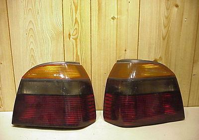 Volkswagen golf 93-98 cabrio 99-02 oe smoked tail light set rh & lh