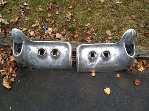 1957-58 cadillac brougham rear bumpers