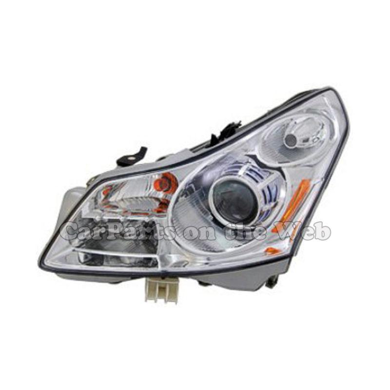 New 2007-2008 infiniti g35 sedan hid headlight lamp assembly driver side left lh