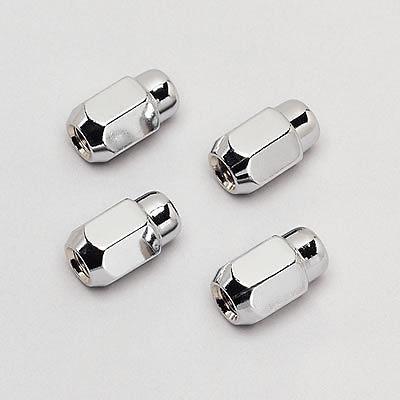 Gorilla lug nuts 14mm x 1.50 conical seat - 60 degree set of 4 chrome 71147