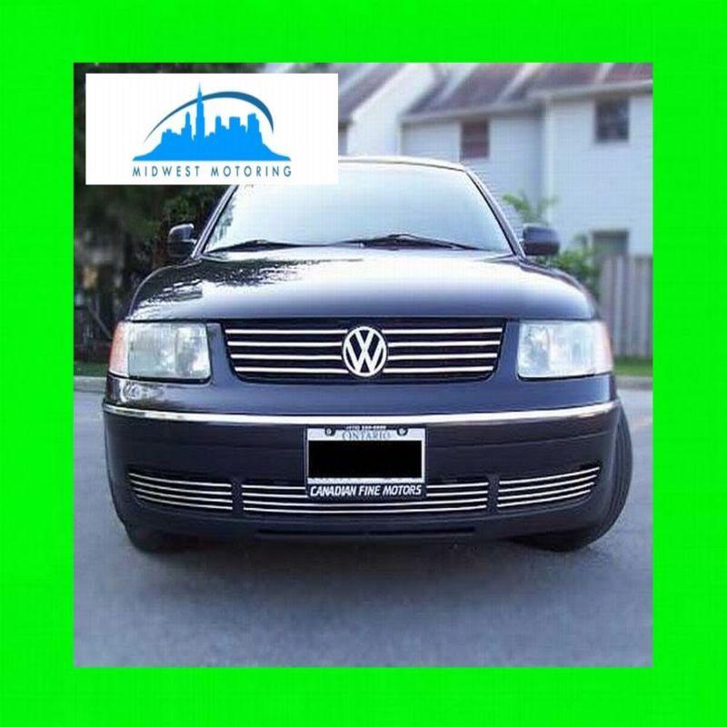 1998-2005 vw volkswagen passat b5 b5.5 chrome trim for lower grill grille wrnty