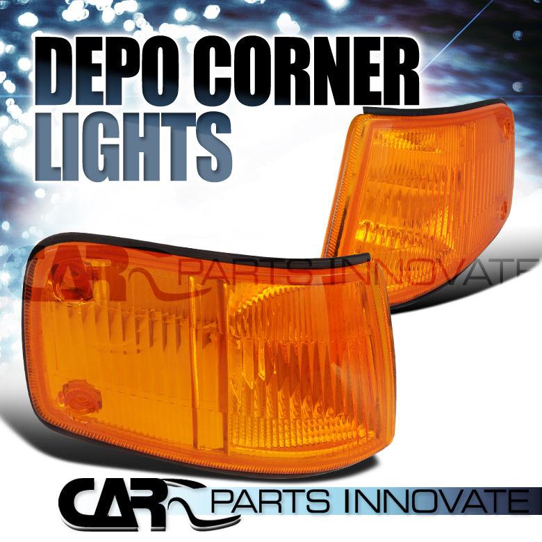 1988-1989 honda crx dx hf si jdm amber corner lights signal lamp