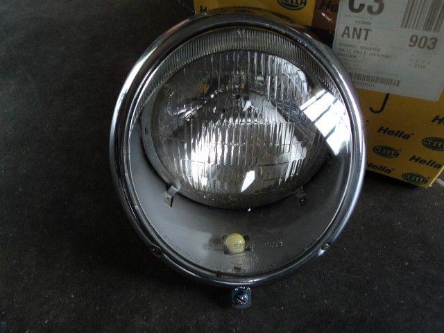 Porsche 356 a / b / c headlight hella sealed beam 6 volts