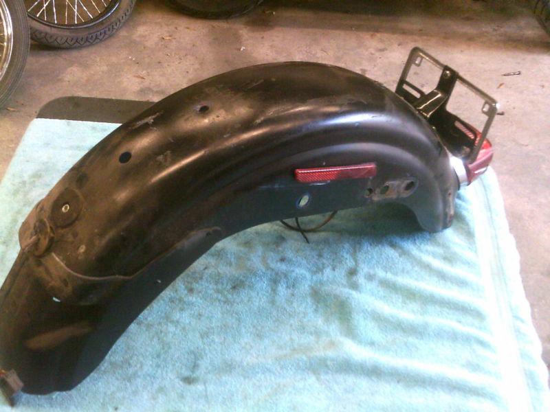 Used harley sportster oem rear fender fendar 59674-99 1999-2003 xl 883 1200