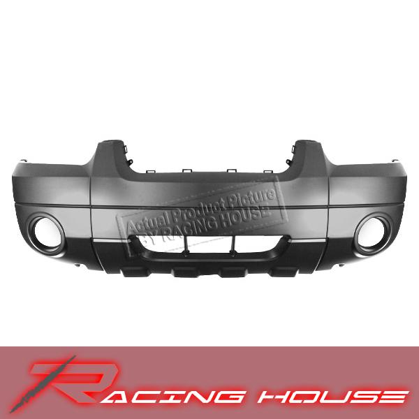 2005-2007 ford escape xlt/limited/hev hybrid front bumper cover w/fog lamp hole