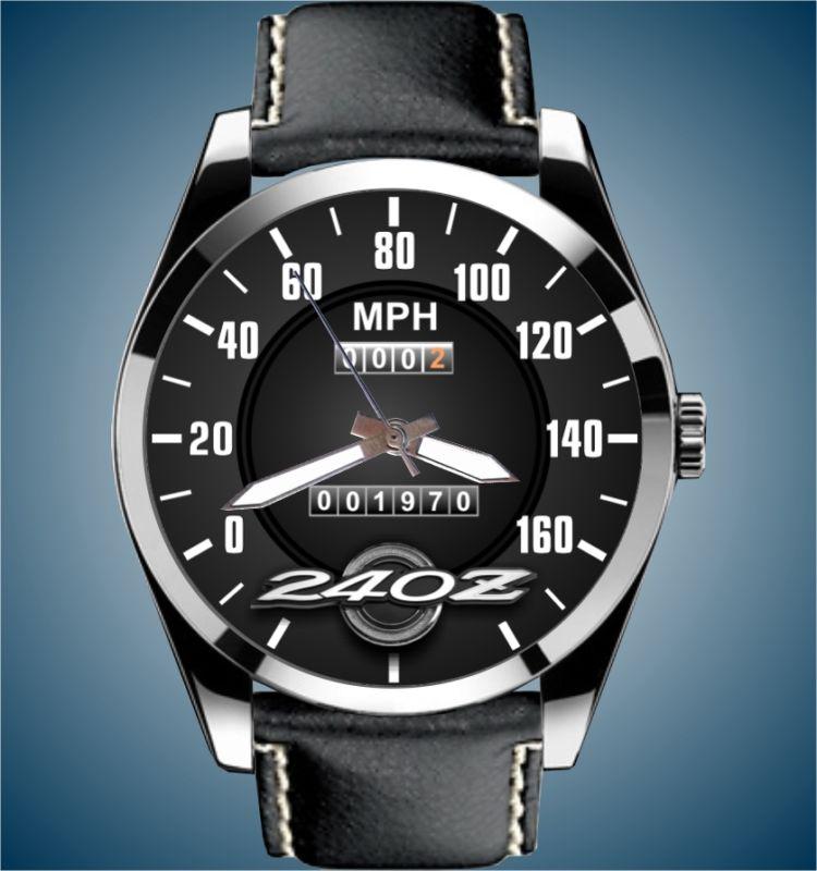 Find 240z 1970 1971 1972 1973 Datsun Speedometer Meter Auto Leather Watch White Blk In Bowling