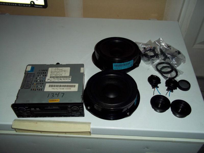 2001 vw passat factory radio and speakers