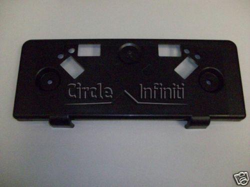 New oem infiniti g35 g37 sedan front license plate bracket 2007-2009