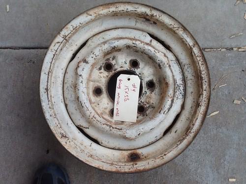 Chevrolet truck/car steel wheel, 1940,41,46,47,48,49,50,51,52,53,54