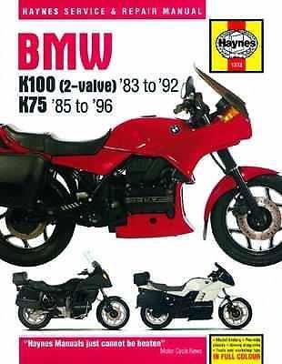 Haynes repair manual bmw k75 1985-1996