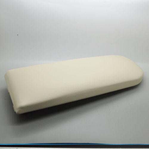 White leather center console armrest cover lid for vw jetta golf mk4 passat bora