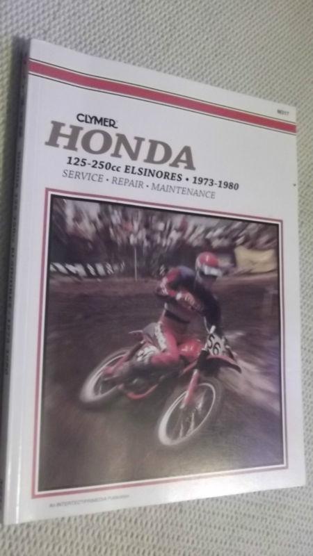 Honda 125cc - 250cc elsinores 1973 - 1980 rare clymer manual 221 pages nice