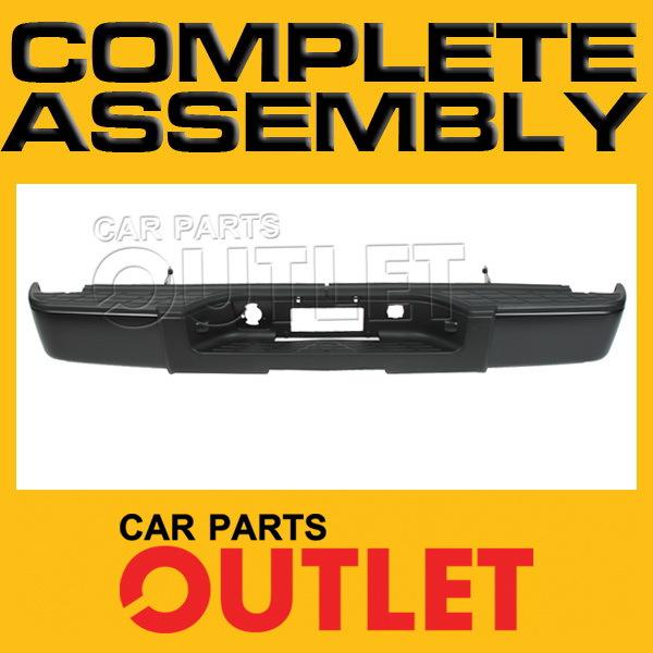 2007-2010 2011 silverado lt sierra rear step bumper+pad+lic lamp 1500 w/o sensor