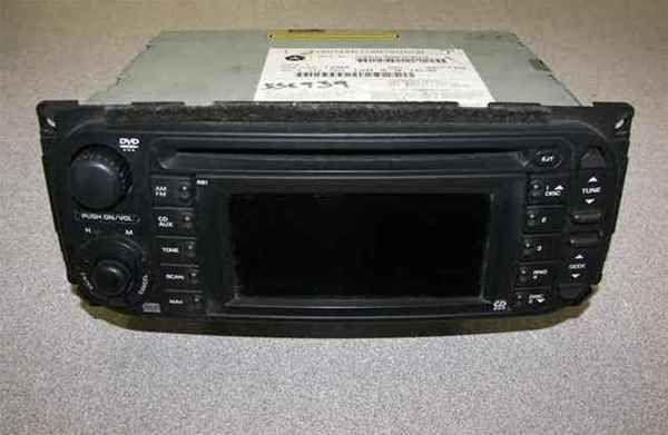 2004 05 06 07 town & country navigation cd dvd player