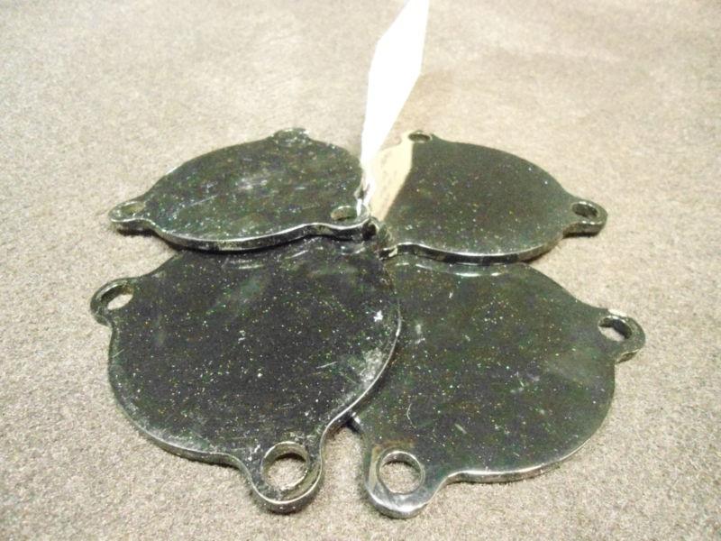 Lot of 4 #79430 exhaust cover 1980/82-94 mercury/mercruiser sterndrive i/o