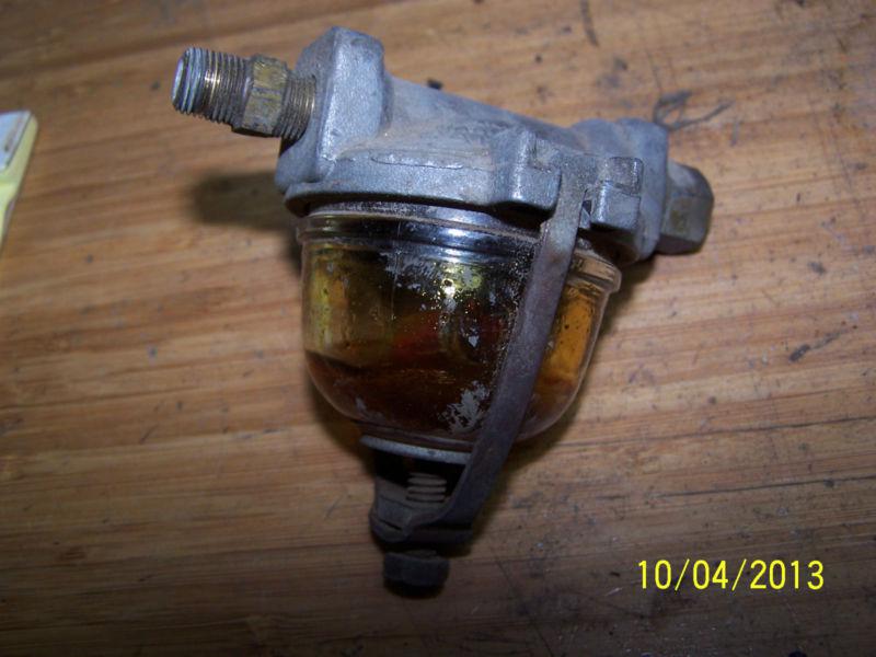 1957 chrysler imperial carburetor fuel filter bowl - (carter)