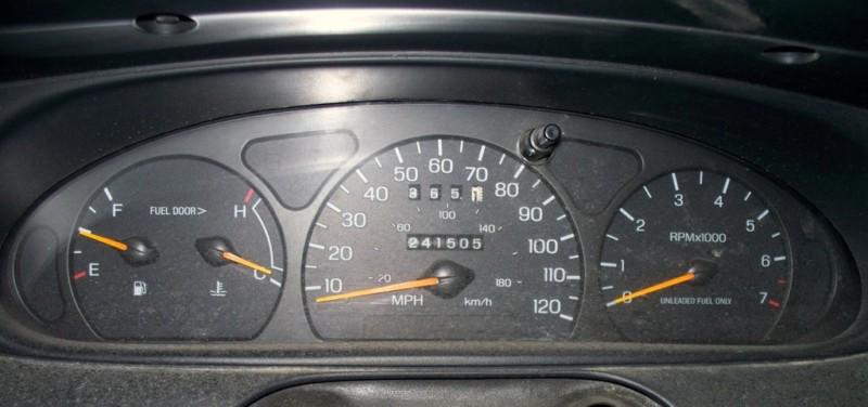 98 ford taurus speedometer analog  cluster instrument gauge panel board sho mph