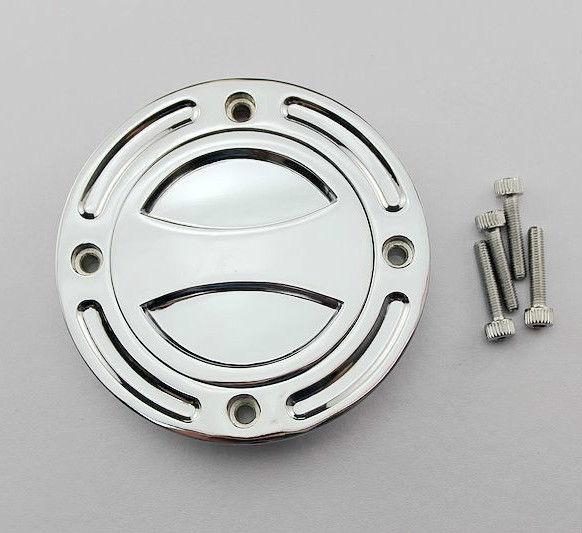 Chrome keyless fuel tank gas cap for 1999-2007 suzuki hayabusa gsx1300r 99-07