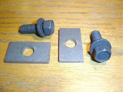 70-74 mopar a b e body cuda transmission insulator to transmission bolt set