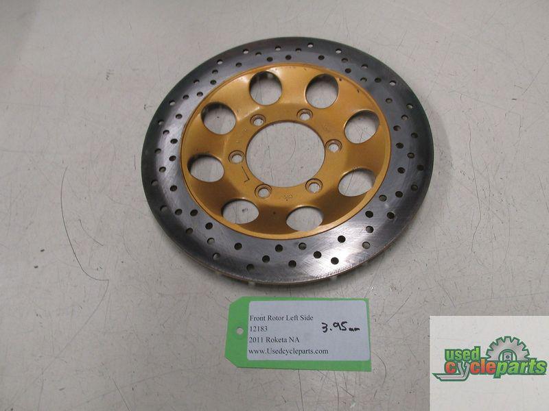 2011 roketa jl250p jl 250-free usa shipping-left fr2ont brake rotor - 313 miles 