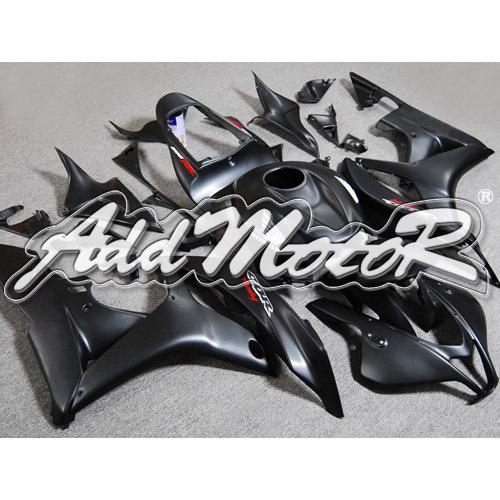 Injection molded fit 2007 2008 cbr600rr 07 08 all flat black fairing 67n09