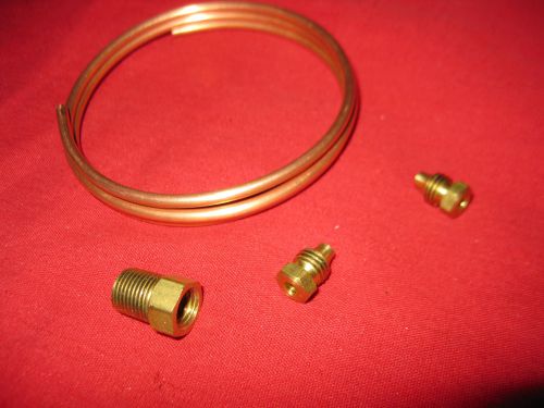 Corvette oil pressure line kit 1963-67 small block. gauge to oil pressure sender