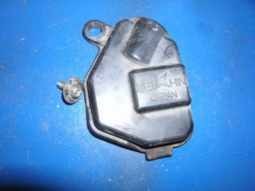 88 honda trx 300 fourtrax 2x4 4x4 carburetor black plastic side cover+screw