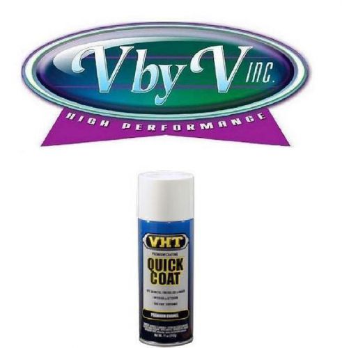 Vht quick coat, polyurethane, enamel, gloss, white, 11 oz., aerosol spray each