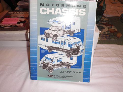 Sell Chilton 1991 Ford RV Motorhome Chassis Service Guide Manual in ...