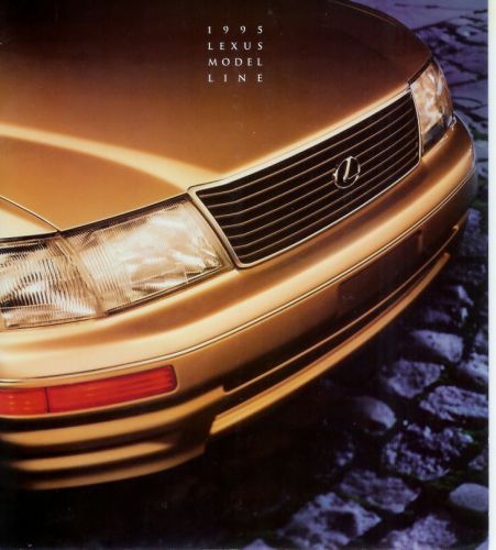 1995 lexus  full line  brochure