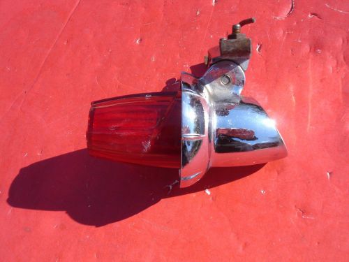 Vintage signal stat red marker tail light 13m hot rod chopper bobber motorcycle