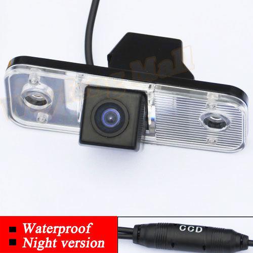 High ccd backup reverse parking car rear view camera for hyundai santa fe azera