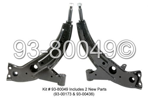 Pair new right &amp; left front lower control arm kit for toyota corolla