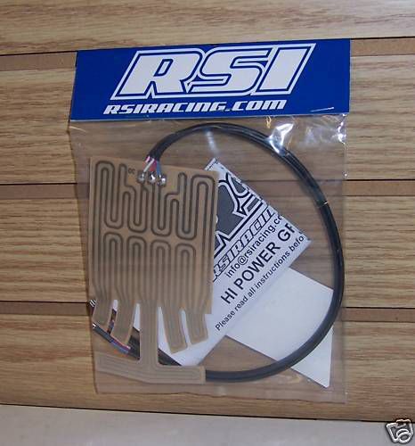 Rsi snowmobile handlebar extended grip heaters nib