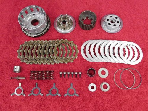 Complete oem clutch kit *nice! 06-07 zx10 ninja zx10r zx-10r plate &amp; basket set