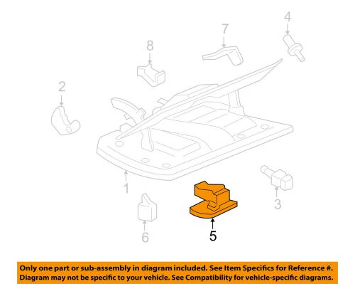 Cadillac gm oem 05-11 sts glove box-latch 25785769