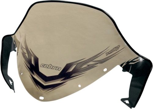 Powermadd/cobra 11931 windshield 13&#034; clr pol