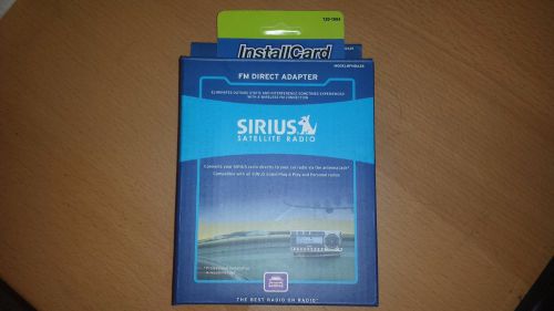 New sirius fmda25 siriusxm satellite radio fm direct adapter