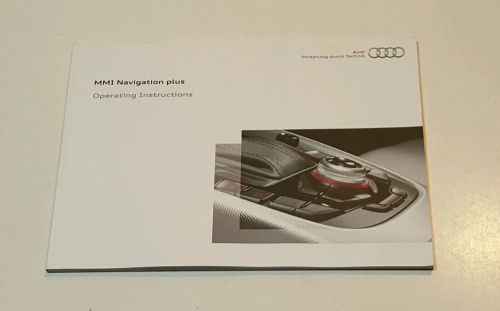 2011 audi s5 navigation system owners manual genuine factory original book