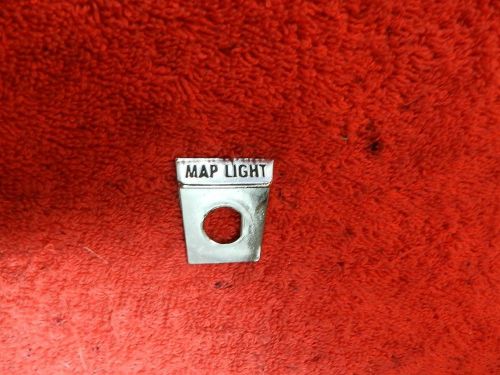 Original show condition chrome map light bezel 70-71-72-73-74 cuda/challenger