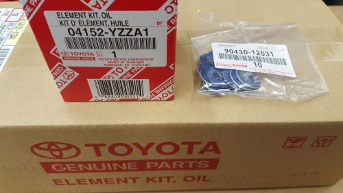 Pack of (10) 04152-yzza1 factory toyota and lexus oil filter kits