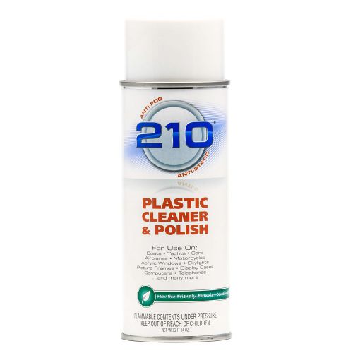 Camco 210 plastic cleaner polish - 14oz spray - case of 12 -40934case