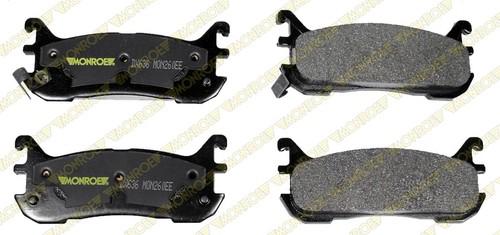 Monroe dx636 brake pad or shoe, rear-monroe dynamics brake pad