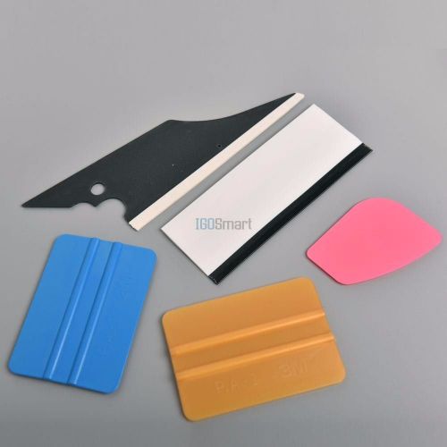 5 in 1 usefull car window film tools squeegee scraper set kit car home diy set